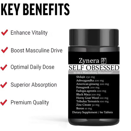 Ashwagandha Shilajit Maca Tablets Male Enhancing Supplement Reproductive Health Natural Energizer Immunity,E-rection Capsules