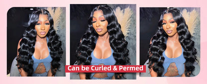 Wear And Go Straight Glueless Wigs Human Hair 4x4 Lace Closure Straight Lace Front Wigs No Glue Lace Front Human Hair For Women Badiee Stylez