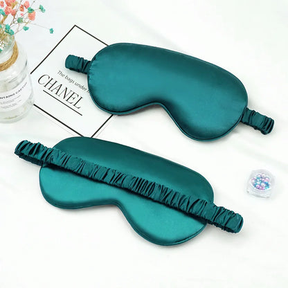 Imitated Silk Eye Patch Shading Sleep Eye Mask Eyepatch Travel Relax Cover Eyeshade Health Sleeping Shield Soft Eye Care Tools Badiee Stylez