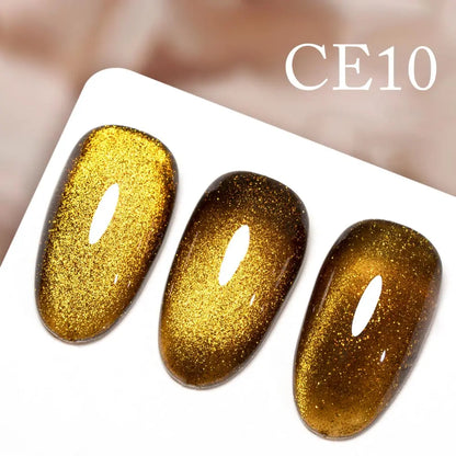 CANNI New 18ml Long Wear No-wipe Bright Topcoat Peeloff Base coat 5g Crystal Magnetic Cat Eye Gel Sparkling Glitter Varnishe CE10
