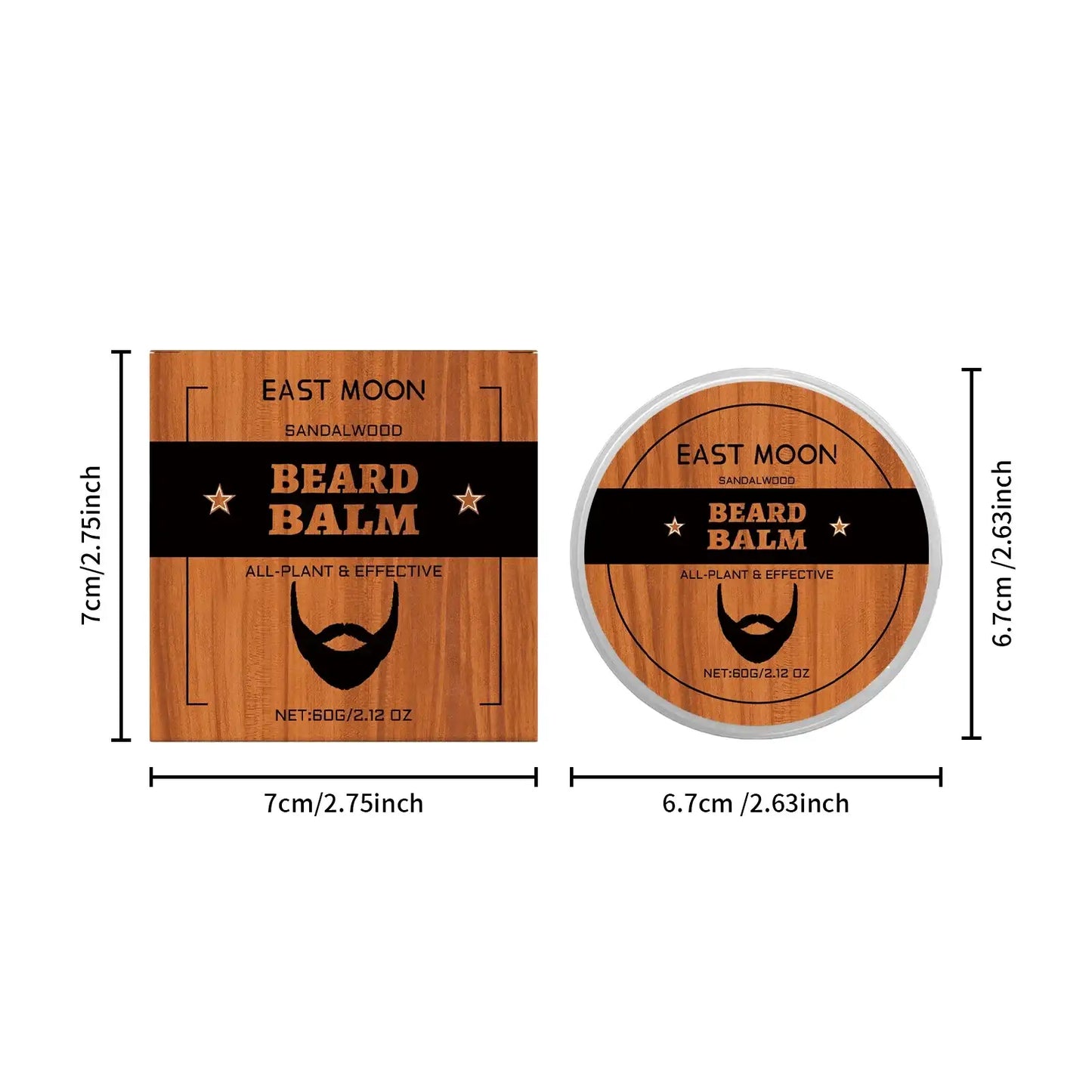 East Moon Men Cologne Fragrance Perfume Beard Care Cream Charming Pheromone Fragrance Styling Hair Fresh Dating Perfume Spray