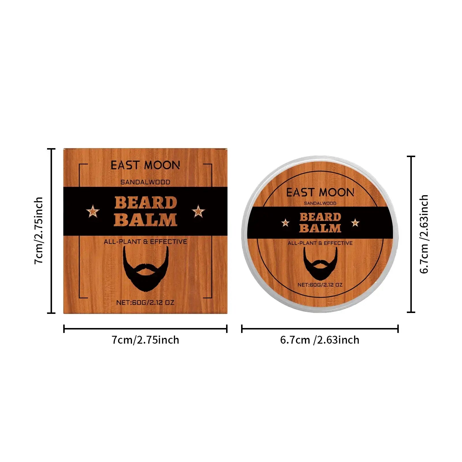 East Moon Men Cologne Fragrance Perfume Beard Care Cream Charming Pheromone Fragrance Styling Hair Fresh Dating Perfume Spray