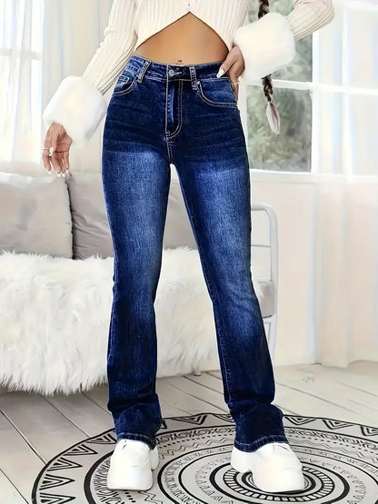 Women's Legendary Mid Rise Flare Jean Blue United States