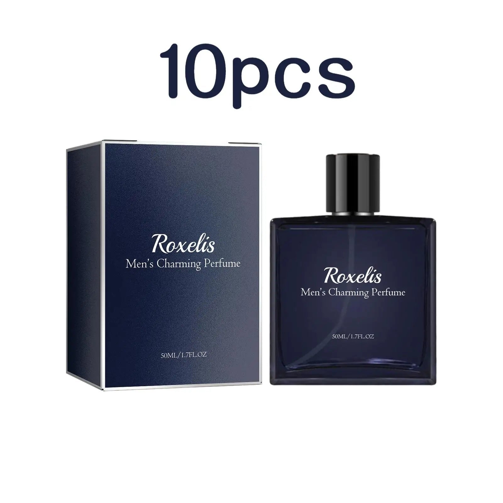 Roxelis 50ml Men Glamour Perfume Spray Cologne Light Fragrance Fresh Pheromone Romantic Couple Dating Gentlemen Charming Perfume Badiee Stylez