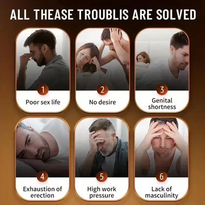 Ashwagandha Shilajit Maca Tablets Male Enhancing Supplement Reproductive Health Natural Energizer Immunity,E-rection Capsules