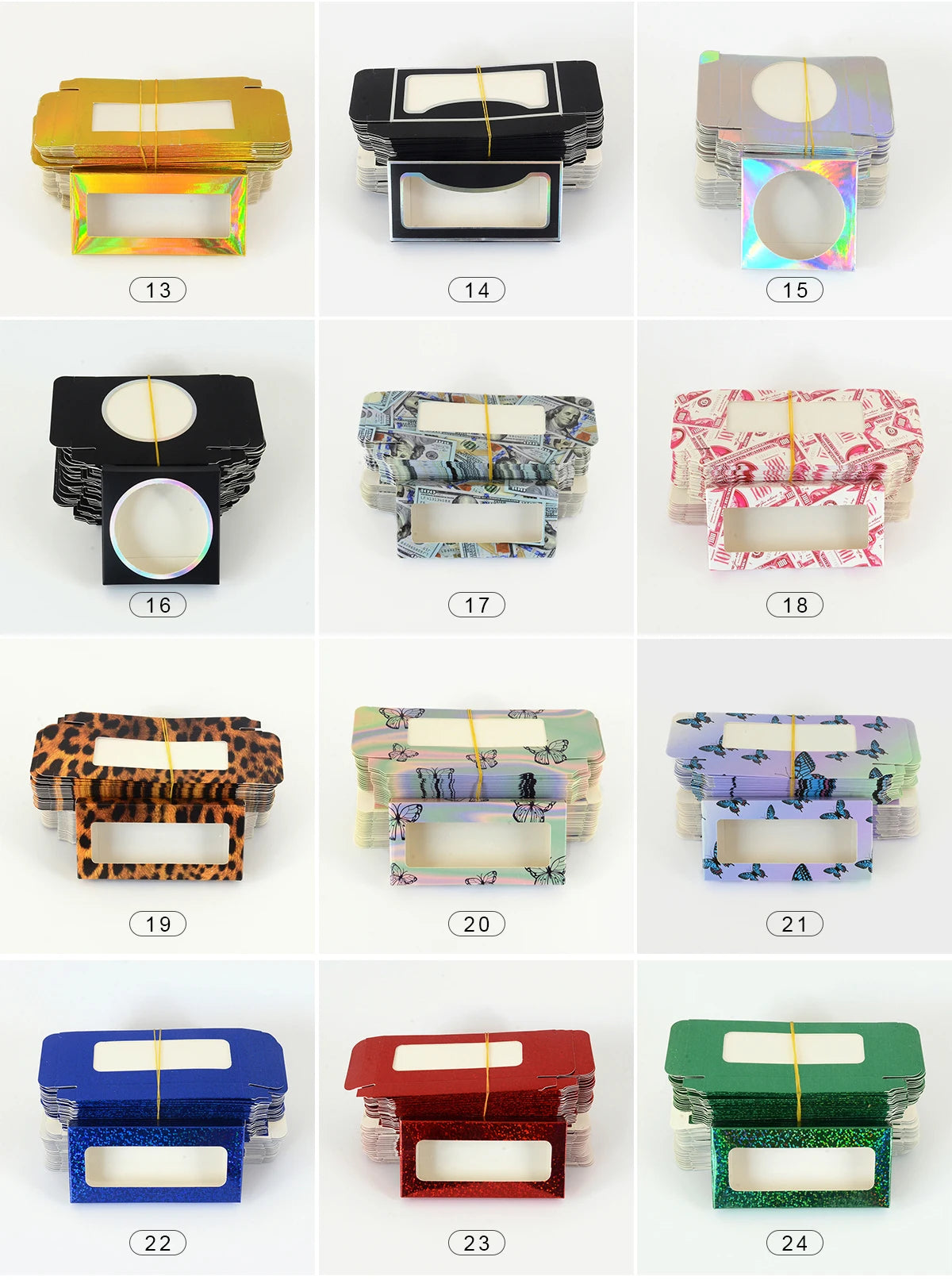 Dropshipping Reuseable Natural Long 12-15mm 3D Faux Mink Lashes Fluffy Volume False Eyelashes Cruelty Free Wispy Makeup Lashes