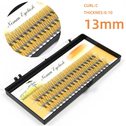 Grafting World Eyelashes 10D Individual Eyelash Russia Volume Eyelash Premade Fan False Mink Eyelash Mkae Up Tool