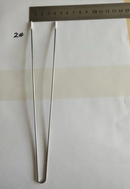 Wholesale High Quality Large Size V Shape Steel Ring Wedding Dress Swimwear Evening Dress Bra Accessory Underwear Steel Ring