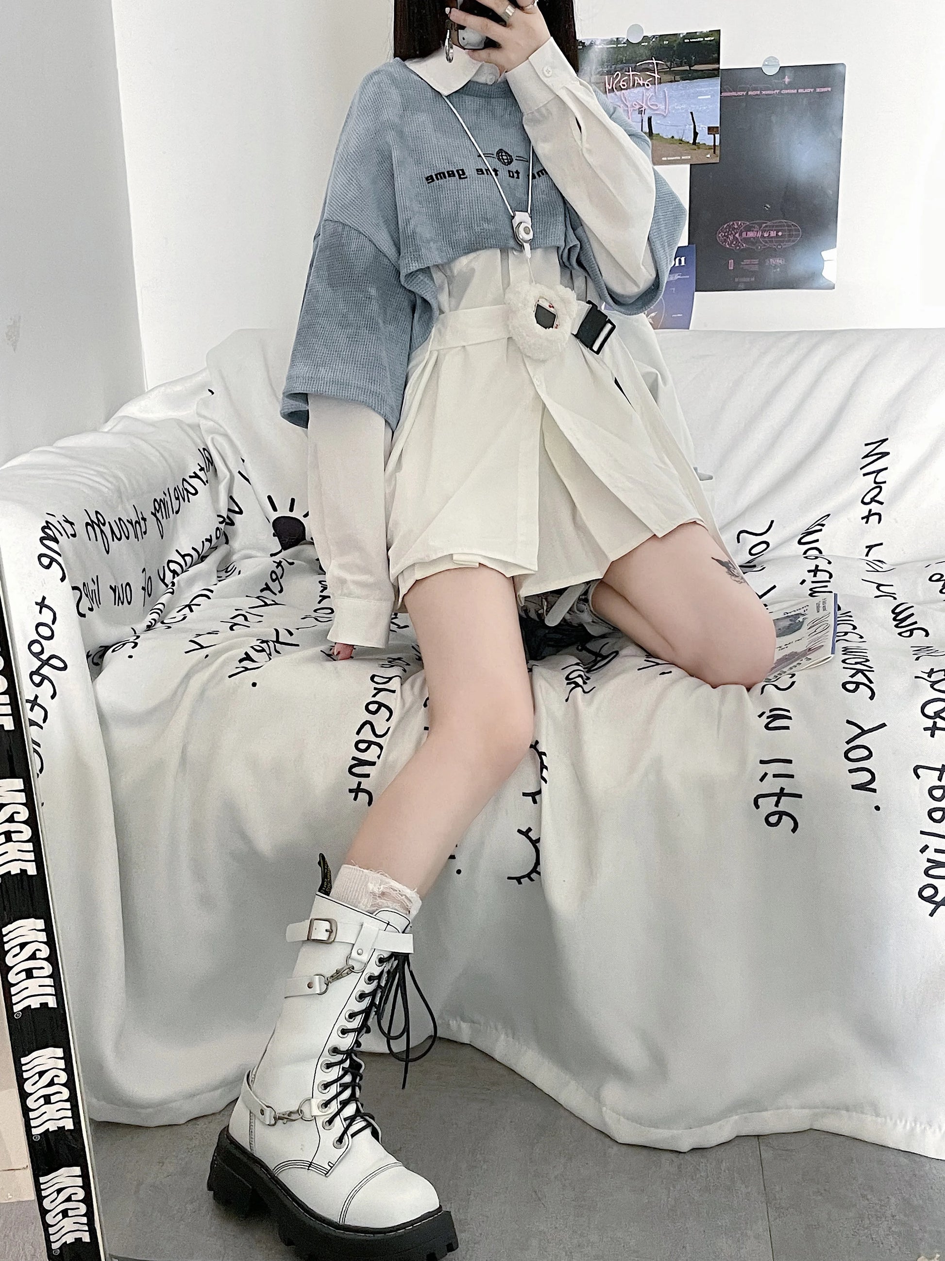 harajuku loose tops women sweatshirts gothic loose streetwear hoodies kawaii hoodie and shirts fashion clothes