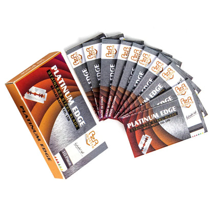 Razor Blades For Double Edge Razor,Stainless Steel Blades Used for Folding Knife with Shaving & Hair Removal 10/20pcs