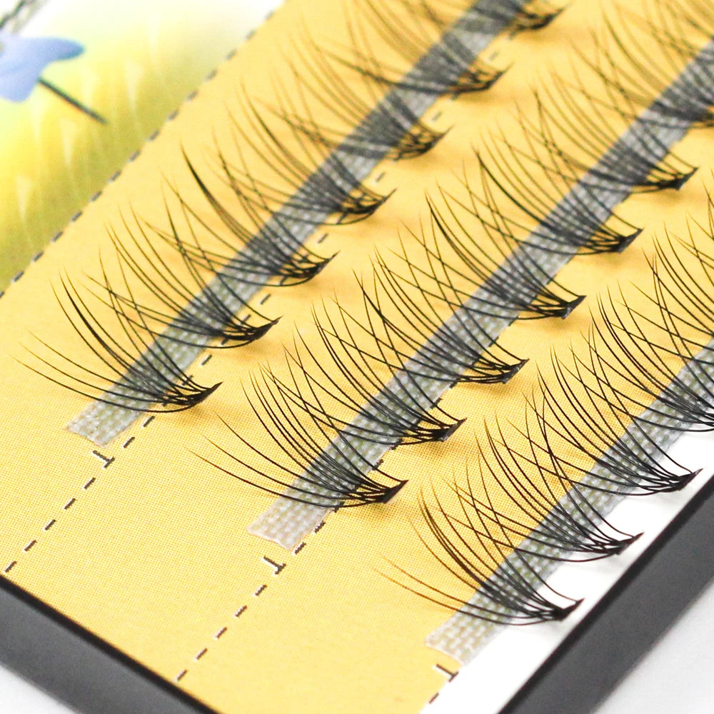 Grafting World Eyelashes 10D Individual Eyelash Russia Volume Eyelash Premade Fan False Mink Eyelash Mkae Up Tool
