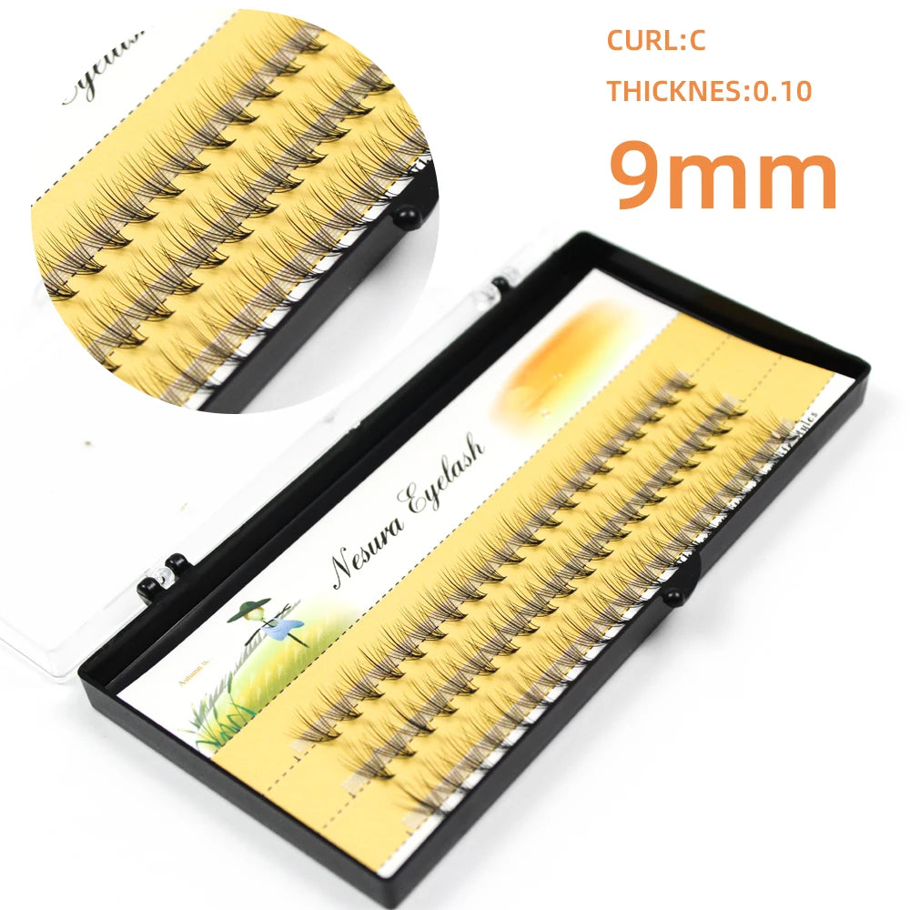 Grafting World Eyelashes 10D Individual Eyelash Russia Volume Eyelash Premade Fan False Mink Eyelash Mkae Up Tool