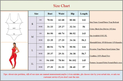 2024 Women's Sports Suit Sleeveless Backless Jumpsuits Costume Quick Dry Gym Bodysuit Tracksuit Fitness Tights Scrunch Leggings Badiee Stylez