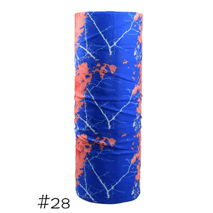 Men Women Windproof Headband Tube Bandana Headscarf Outdoor Cycling Mask Elastic Seamless Scarves Head Face Neck Sunshade Collar 28 One Size >8Y