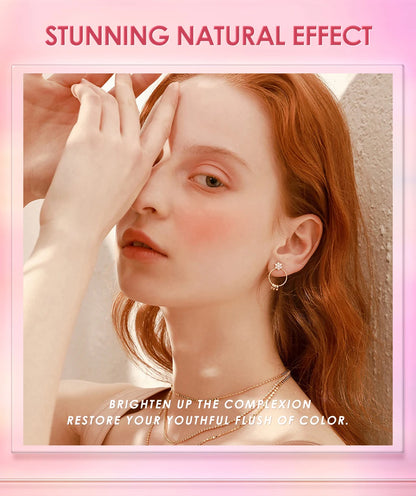 FOCALLURE Liquid Blusher 4 Colour Natual Makeup Face Blush Long-lasting Matte Make Up Hangover Red Wine Blush korean Makeup