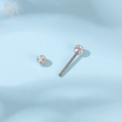 ZS 2 Pcs/lot Heart Crystal Nipple Piercings Men Women Tassel Drop Stainless Steel Nipple Ring Barbell Body Piercing Jewelry 14G Badiee Stylez