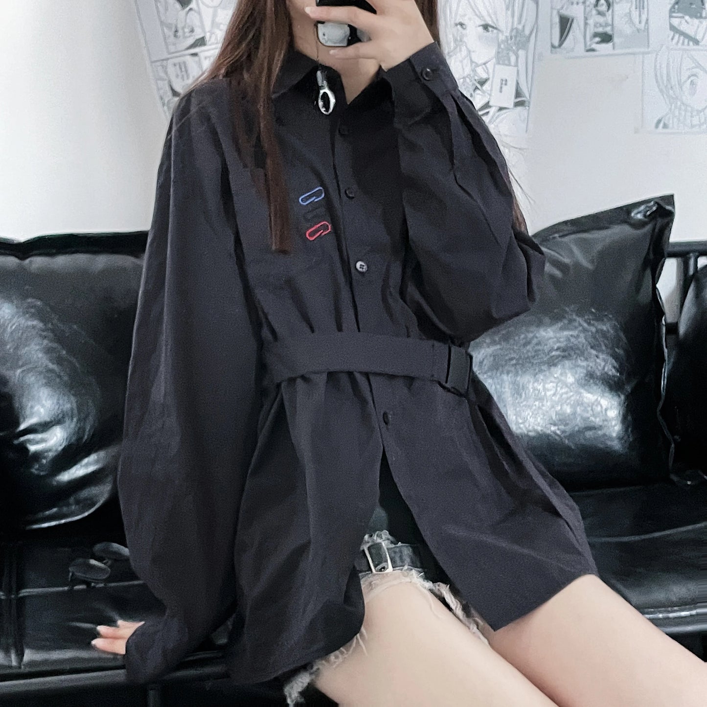 harajuku loose tops women sweatshirts gothic loose streetwear hoodies kawaii hoodie and shirts fashion clothes