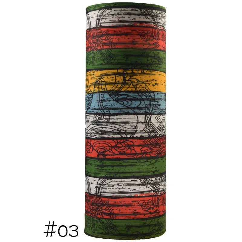 Men Women Windproof Headband Tube Bandana Headscarf Outdoor Cycling Mask Elastic Seamless Scarves Head Face Neck Sunshade Collar 03 One Size >8Y