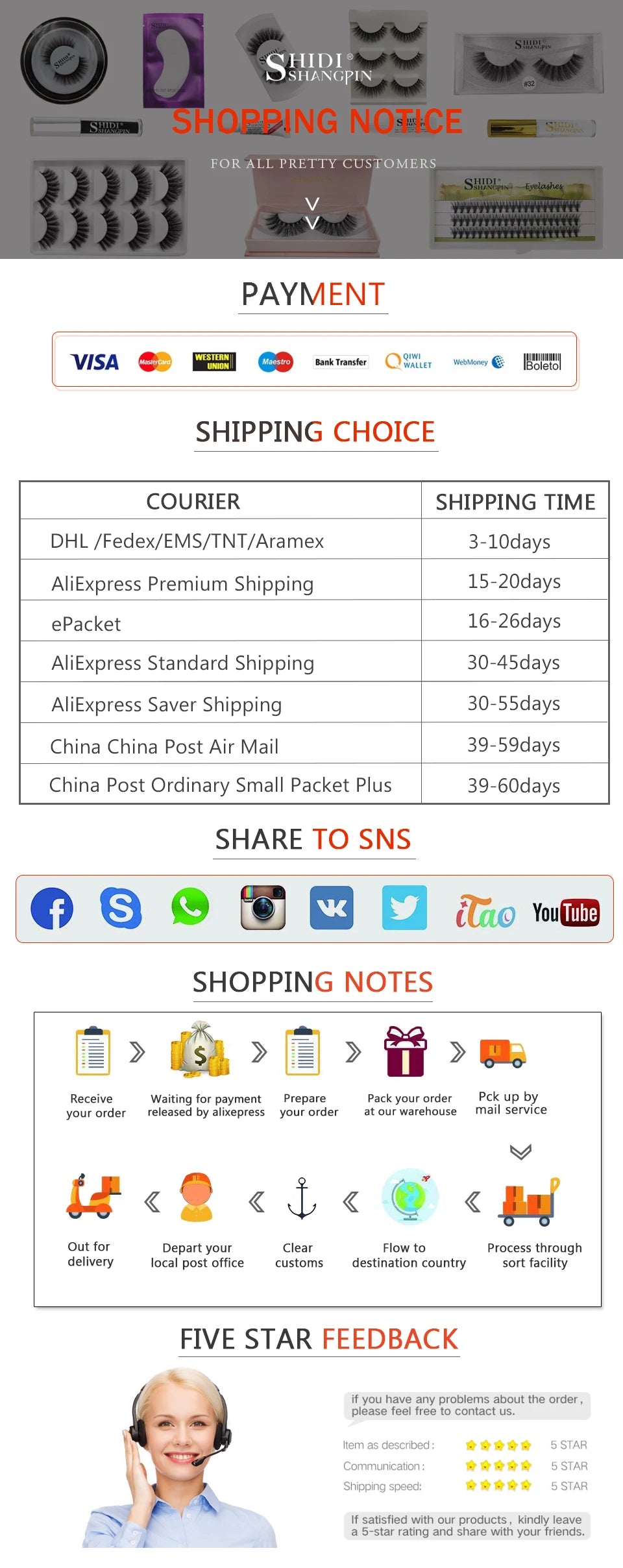 SHIDISHANGPIN 5/10Pairs False Lashes Cat Eye Eyelashes Eyelash Extension 3D Mink Half Lashes Natural Makeup faux Cils maquiagem