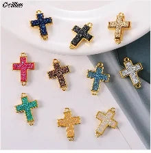 New In Earrings Dried Flower Crystal Dangle Hoop Earrings For Women Stainless Steel Diycharm Long Earring Cute Jewelry Wholesale