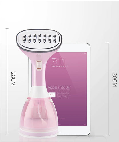 saengQ Handheld Garment Steamer 1500W Electric Household Fabric Steam Iron 280ml Portable Vertical Fast-Heat For Clothes Ironing - Badiee Stylez