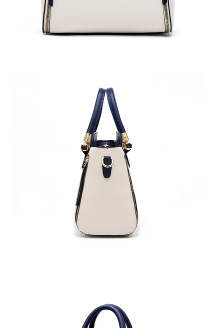 Women's bag 2025 new fashion women's bags hit color hand-held  bag Europeand the United States all-match shoulder messenger bag