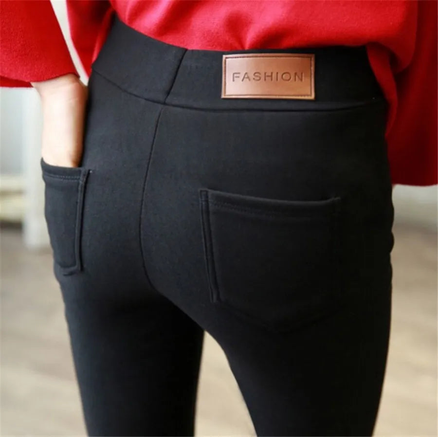 Women Stretchy Jeans Pants Pencil Pull-On Casual Ease into Comfort Stretch Skinny Pant with Tummy Control 3XS XXS 2XL 3XL Plus black