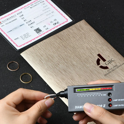 ATTAGEMS Solid 925 Sterling Silver Rings for Women Moissanite Full Eternity Wedding Band Engagement Wedding Ring Fine Jewelry