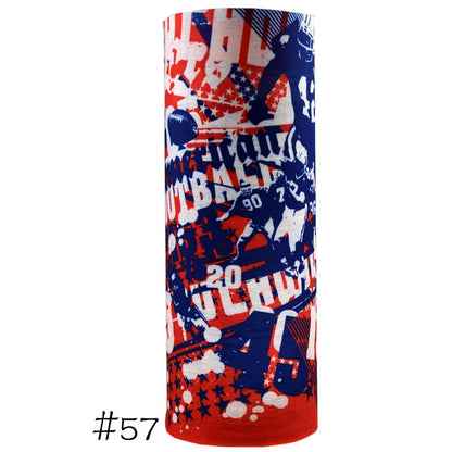 Men Women Windproof Headband Tube Bandana Headscarf Outdoor Cycling Mask Elastic Seamless Scarves Head Face Neck Sunshade Collar 57 One Size >8Y