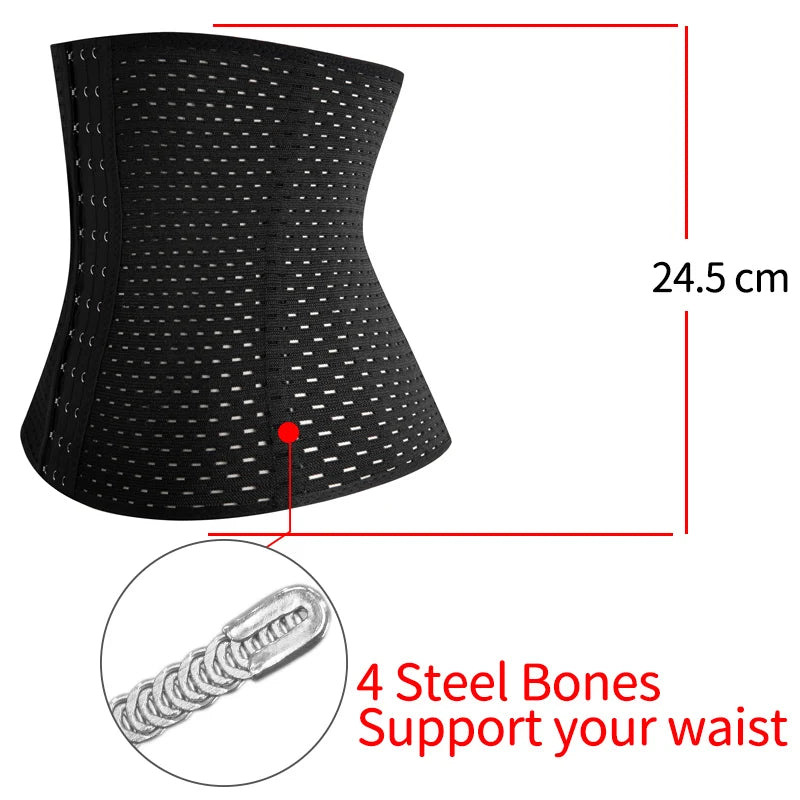Waist Trainer Shapers Corset for Men Abdomen Reducer Slimming Belt Shapewear High Compression Modeling Strap Workout Girdle Faja