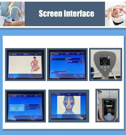 Ultra 360 Fat Reducing Machine Portable NEO Equipment Slimming Machine Ultrasonic Cellulite Wrinkle Removal Face Lift 2 Handles