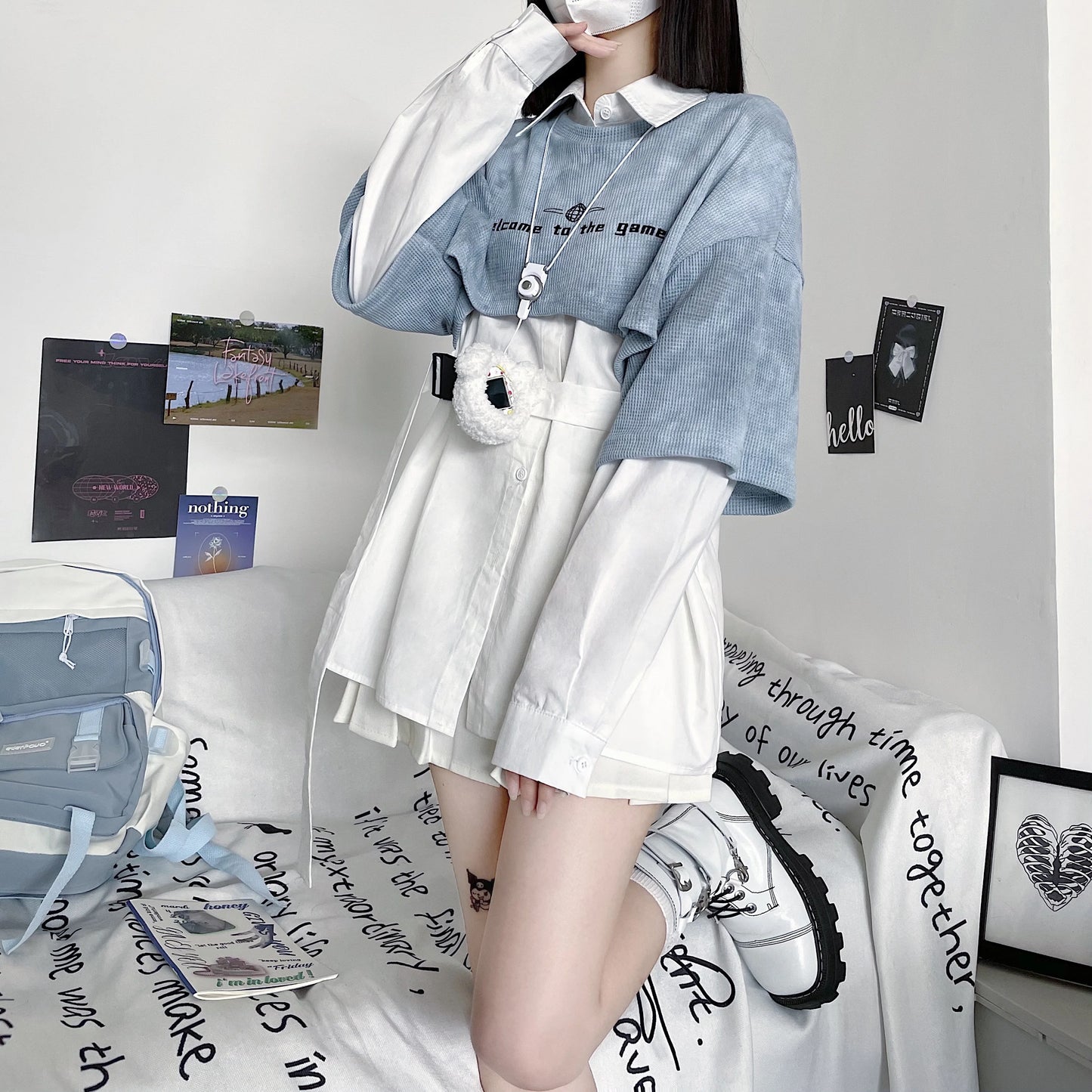 harajuku loose tops women sweatshirts gothic loose streetwear hoodies kawaii hoodie and shirts fashion clothes