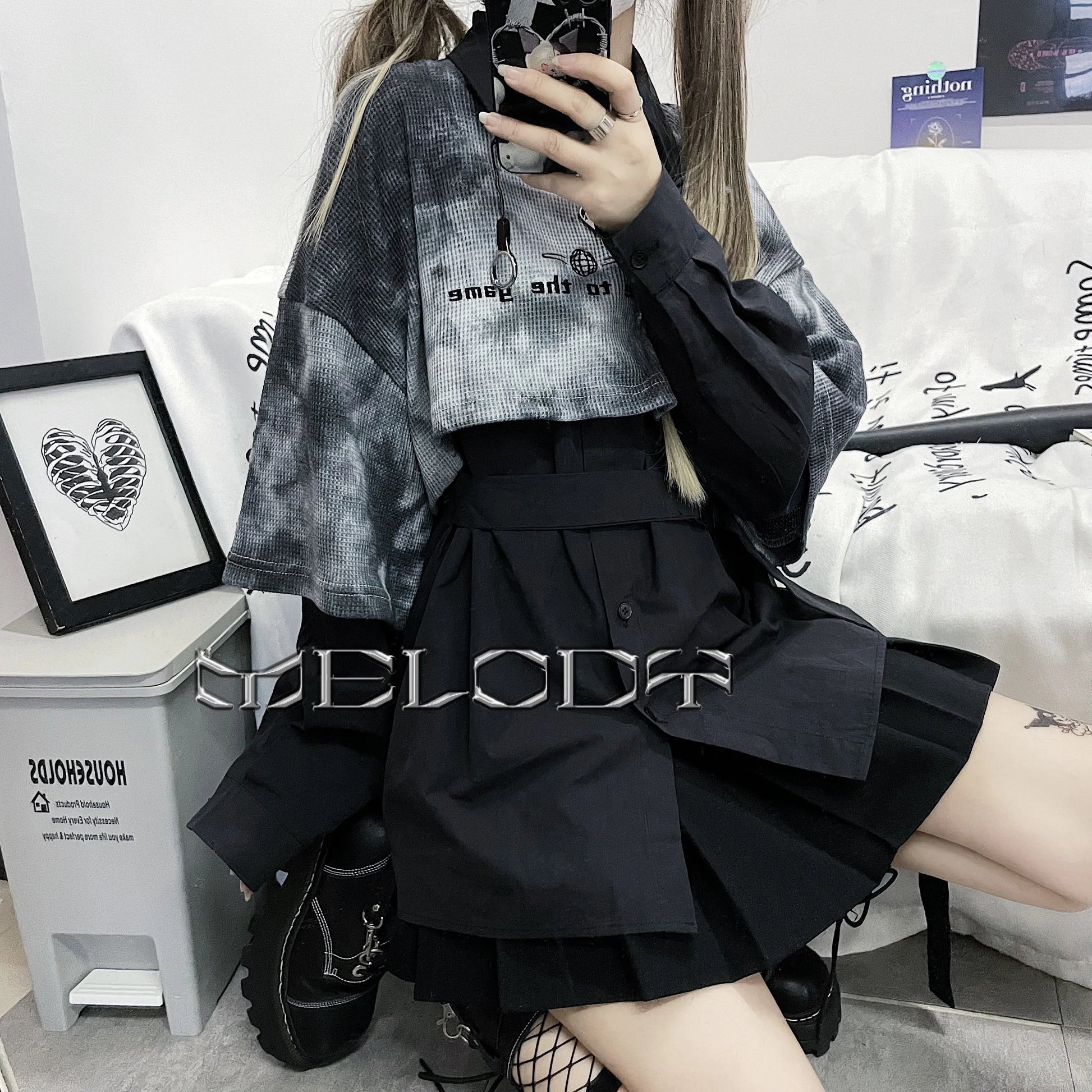harajuku loose tops women sweatshirts gothic loose streetwear hoodies kawaii hoodie and shirts fashion clothes