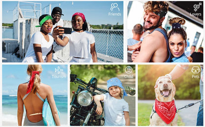 Popular Hip Hop Navy Blue Cashew Flower Bandana Men Women Outdoor Headbands Hair Band Wrist Wrap Amoeba Scarves Hair Accessories