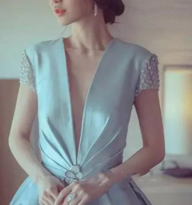 Wholesale High Quality Large Size V Shape Steel Ring Wedding Dress Swimwear Evening Dress Bra Accessory Underwear Steel Ring