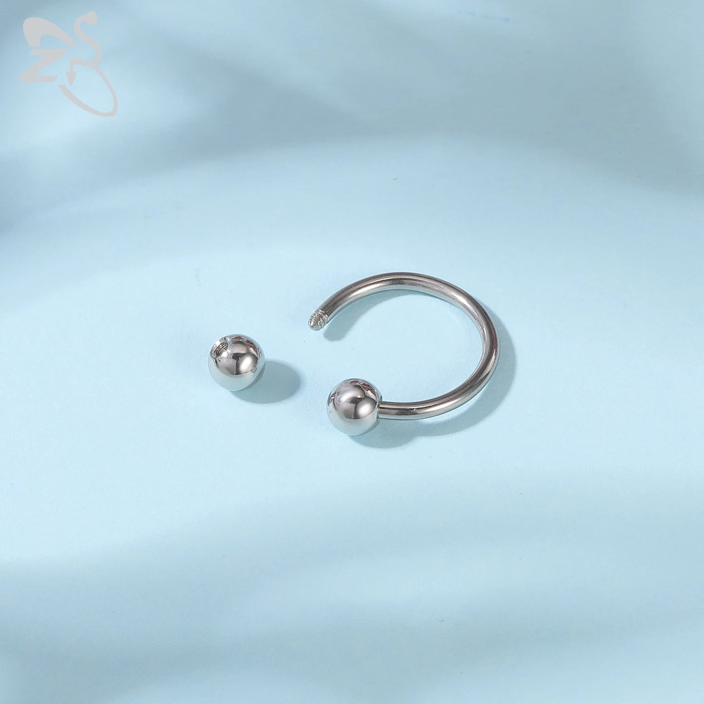 ZS 2 Pcs/lot Heart Crystal Nipple Piercings Men Women Tassel Drop Stainless Steel Nipple Ring Barbell Body Piercing Jewelry 14G Badiee Stylez