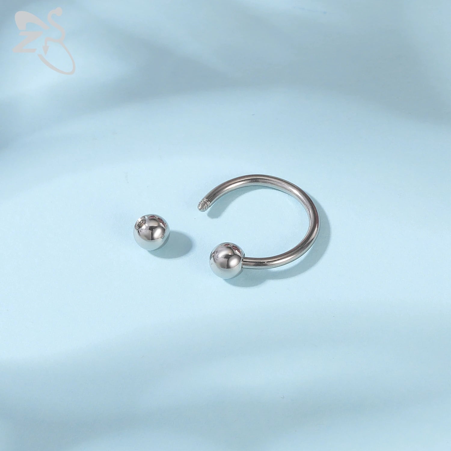 ZS 2 Pcs/lot Heart Crystal Nipple Piercings Men Women Tassel Drop Stainless Steel Nipple Ring Barbell Body Piercing Jewelry 14G Badiee Stylez