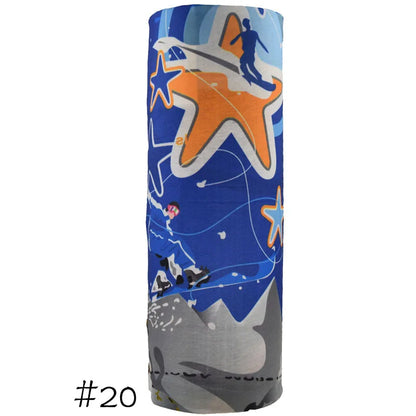 Men Women Windproof Headband Tube Bandana Headscarf Outdoor Cycling Mask Elastic Seamless Scarves Head Face Neck Sunshade Collar 20 One Size >8Y