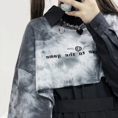 harajuku loose tops women sweatshirts gothic loose streetwear hoodies kawaii hoodie and shirts fashion clothes