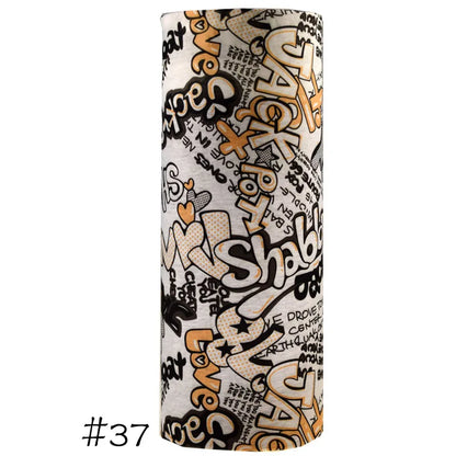 Men Women Windproof Headband Tube Bandana Headscarf Outdoor Cycling Mask Elastic Seamless Scarves Head Face Neck Sunshade Collar 37 One Size >8Y