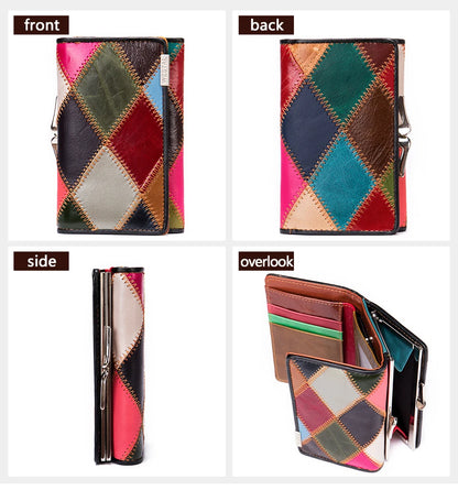 WESTAL Women's Wallet Female Wallet Genuine Leather Purse For Women Crocodile Pattern Design Luxury Brand Lady Clutch Female