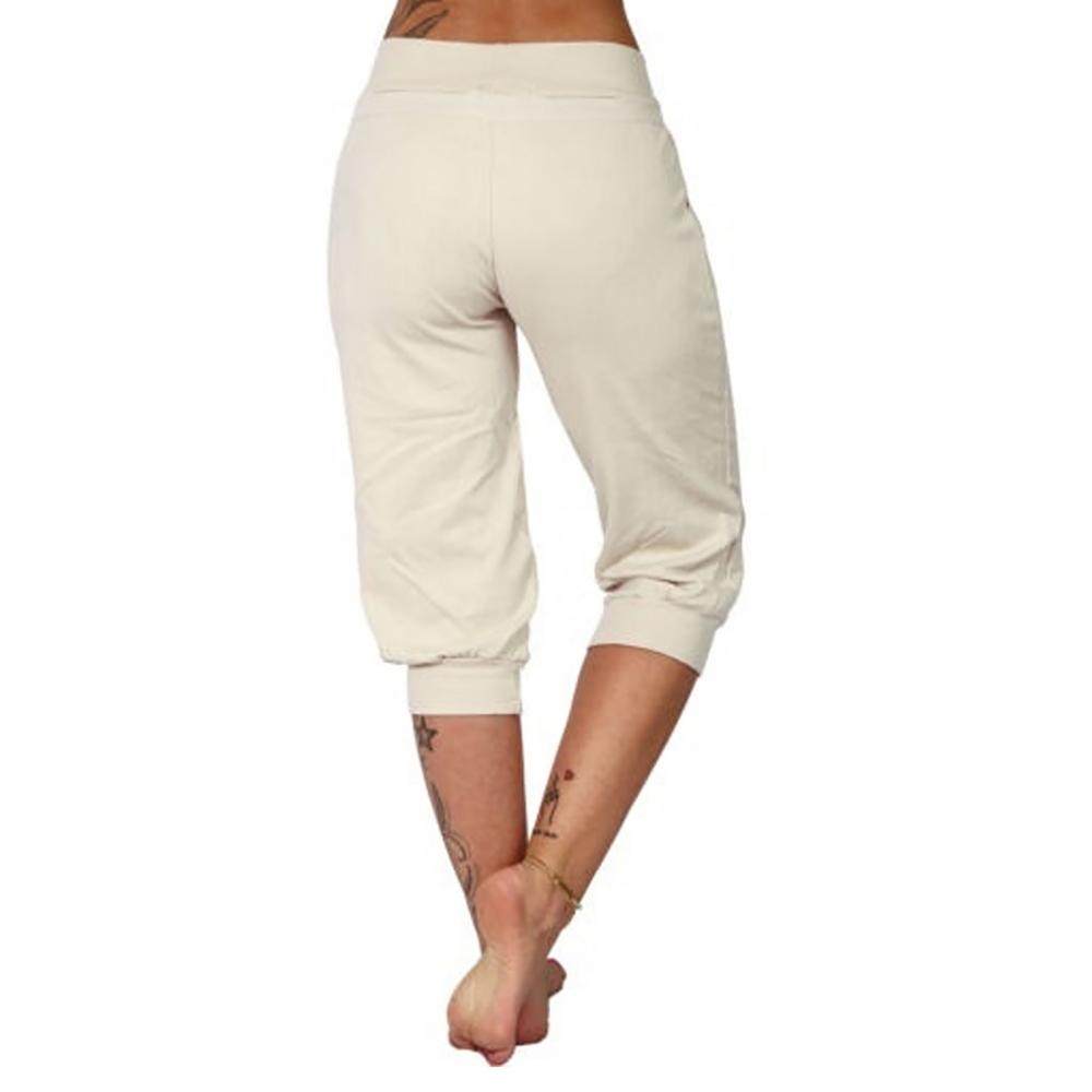 4XL Women Pants Summer Ladies 3/4 Trousers Casual Solid Color Low Rise Drawstring Pockets Sports Pants Shorts For Female