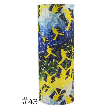 Men Women Windproof Headband Tube Bandana Headscarf Outdoor Cycling Mask Elastic Seamless Scarves Head Face Neck Sunshade Collar 43 One Size >8Y