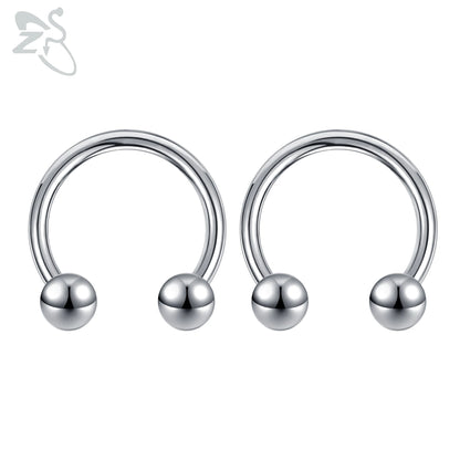 ZS 2 Pcs/lot Heart Crystal Nipple Piercings Men Women Tassel Drop Stainless Steel Nipple Ring Barbell Body Piercing Jewelry 14G Badiee Stylez