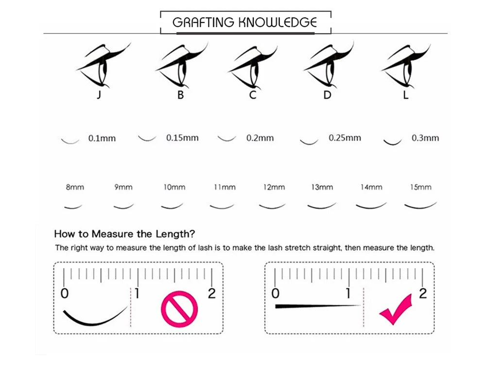 GEMERRY Easy Fan Lashes Eyelashes Extension Artificial Lash Faux Mink Makeup Cils Long Blooming Russian Volume False Eyelash