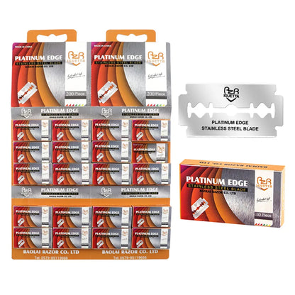 Razor Blades For Double Edge Razor,Stainless Steel Blades Used for Folding Knife with Shaving & Hair Removal 10/20pcs