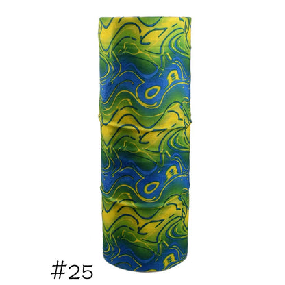 Men Women Windproof Headband Tube Bandana Headscarf Outdoor Cycling Mask Elastic Seamless Scarves Head Face Neck Sunshade Collar 25 One Size >8Y