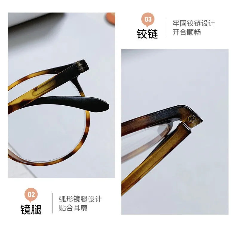New arrival Computer Glasses Frame Women Men Anti Blue Light Round Eyewear Blocking Glasses Optical Spectacle Eyeglass Badiee Stylez