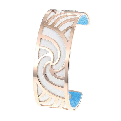 Cremo Love Cuff Bracelets Stainless Steel 25mm Bangles Manchette Femme Interchangeable Reversible Leather Band Pulseiras Badiee Stylez