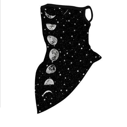 1PC Floral Print Multi-Function Scarf Neck Cover Face Mask Cycling Balaclava Bandana Scarf Cap Headwear Outdoor Sport Accessory